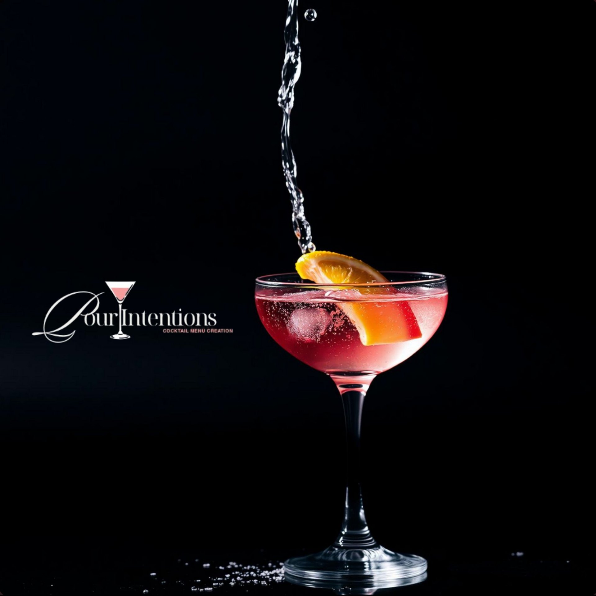 Signature cocktail by Pour Intentions